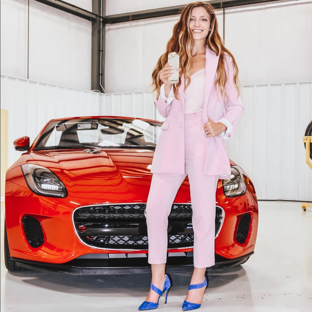 Something Navy Flat Front Trousers - image 1